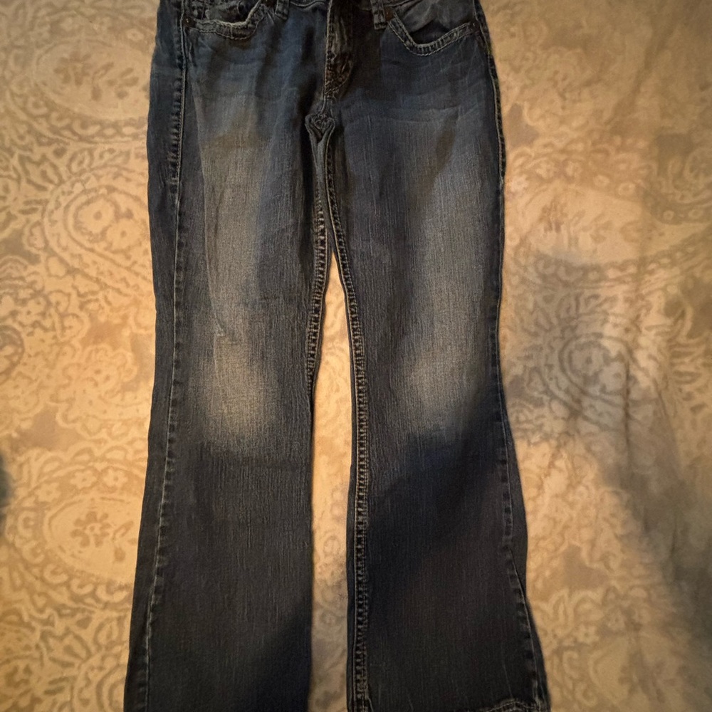 Silver Jeans Dark Blue Flare Women's Jeans